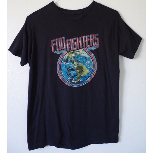 Vintage Tops - FOO FIGHTERS EARTH BAND TEE